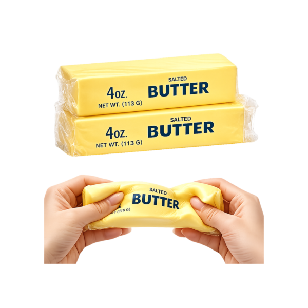 6 Pcs Butter Squishy Toys – Slow Rising Stress Relief Fidget Toys