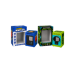 Avengers Blue and Ben 10 Green Electronic Money Safes with Boxes