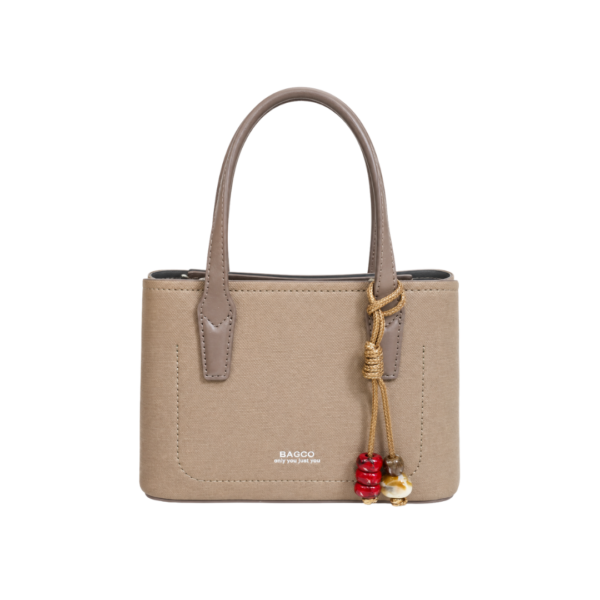 BAGCO Taupe Beige Handbag for Women