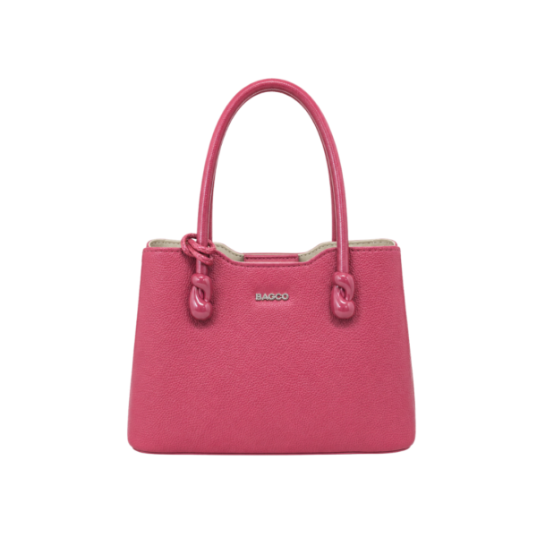 BAGCO Rose Pink Handbag for Women