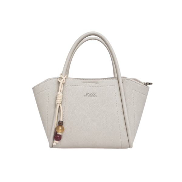 BAGCO Ivory Cream Handbag for Women