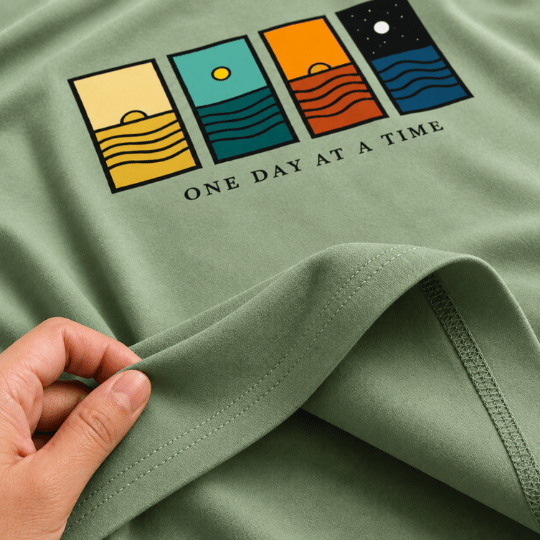 One Day at a Time Graphic T-Shirt by Maxis Brand