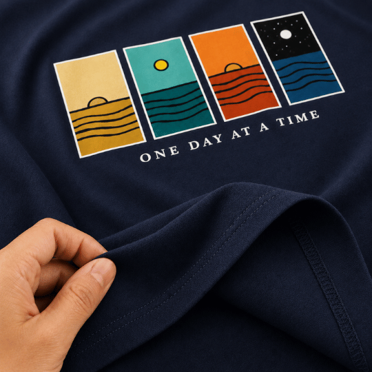 One Day at a Time Graphic T-Shirt by Maxis Brand