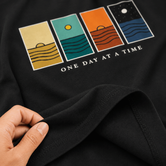 One Day at a Time Graphic T-Shirt by Maxis Brand