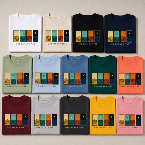 One Day at a Time Graphic T-Shirt by Maxis Brand