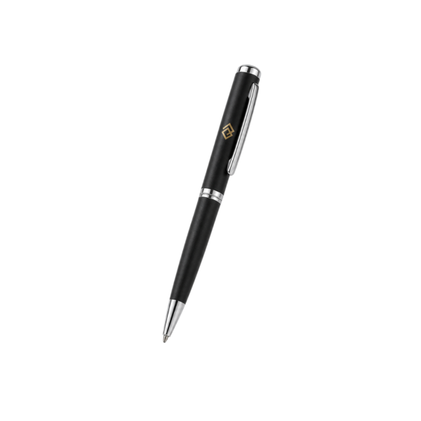 Custom logo metal ballpoint pens in six premium colours