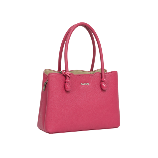 BAGCO Rose Pink Handbag for Women