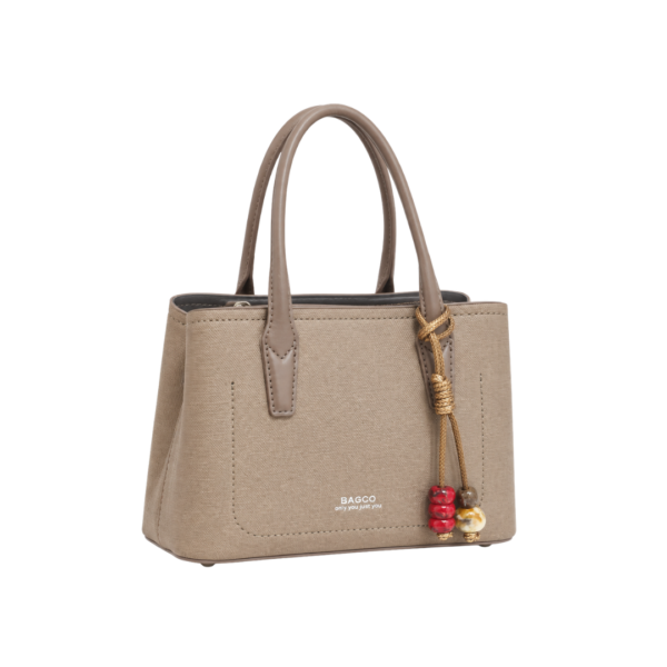BAGCO Taupe Beige Handbag for Women
