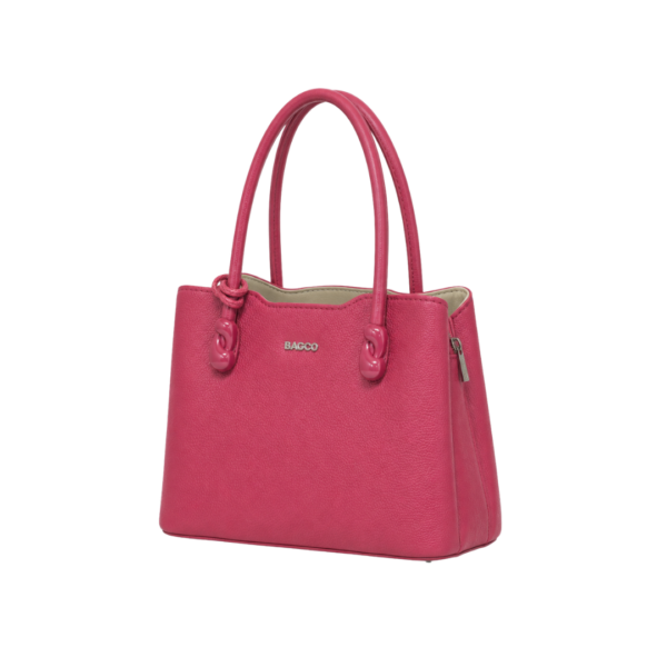 BAGCO Rose Pink Handbag for Women