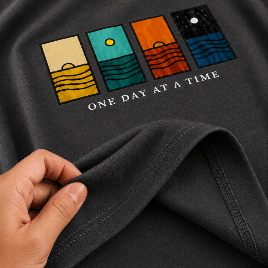 One Day at a Time Graphic T-Shirt by Maxis Brand