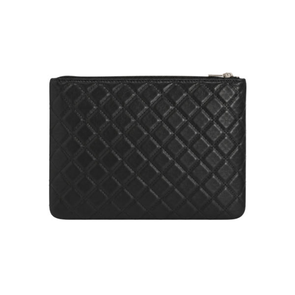 CHANEL Black Quilted Pouch for Women