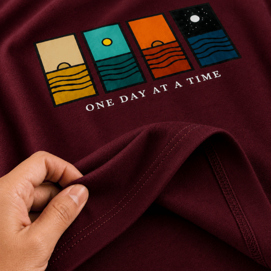 One Day at a Time Graphic T-Shirt by Maxis Brand