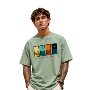 One Day at a Time Graphic T-Shirt – Maxis Brand