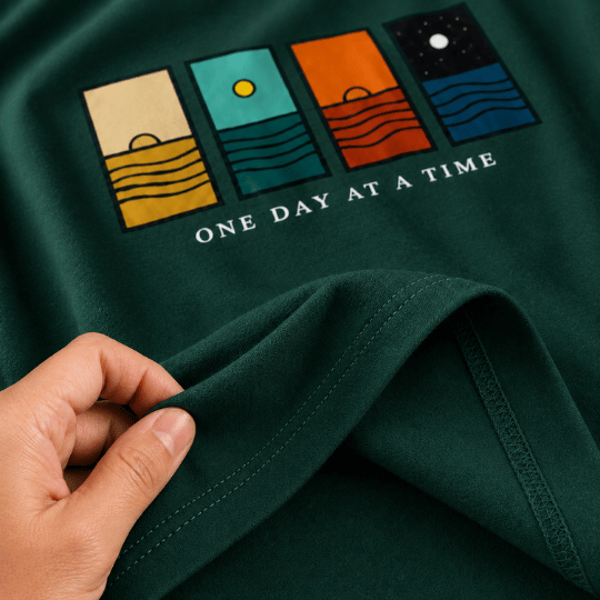 One Day at a Time Graphic T-Shirt by Maxis Brand