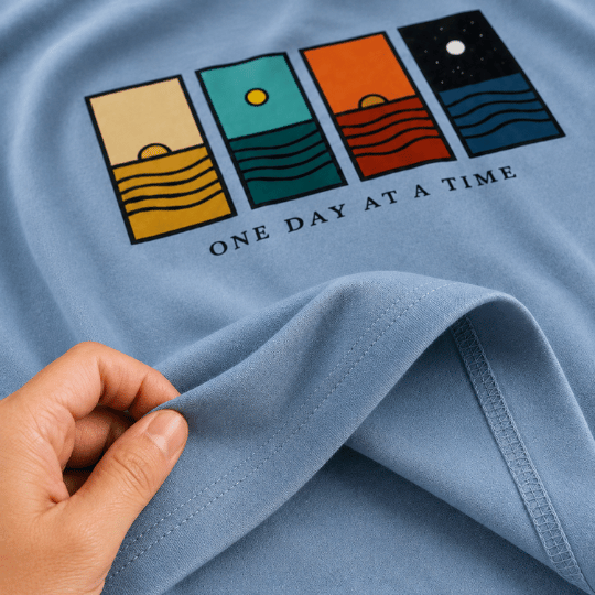 One Day at a Time Graphic T-Shirt by Maxis Brand