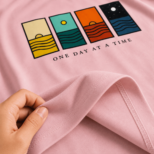 One Day at a Time Graphic T-Shirt by Maxis Brand